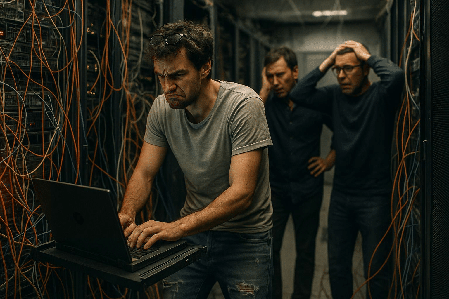 Tech Founder in Chaos Hitting the Scaling Wall