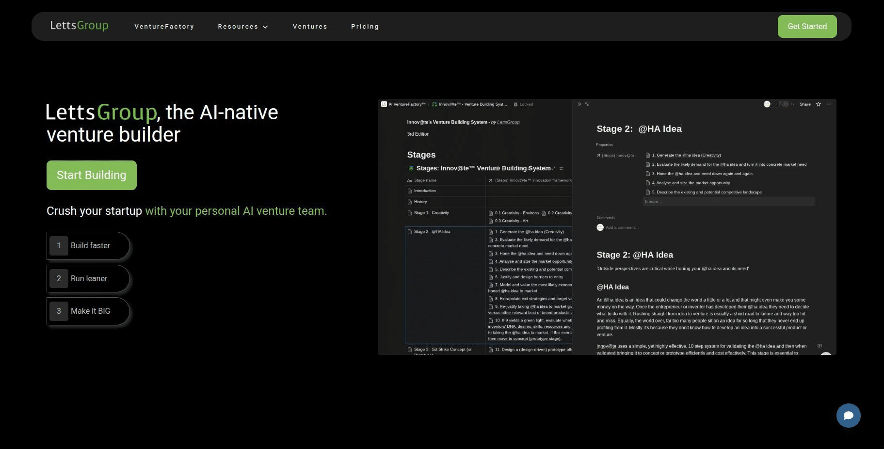 LettsGroup Website Homepage Screenshot October 2025