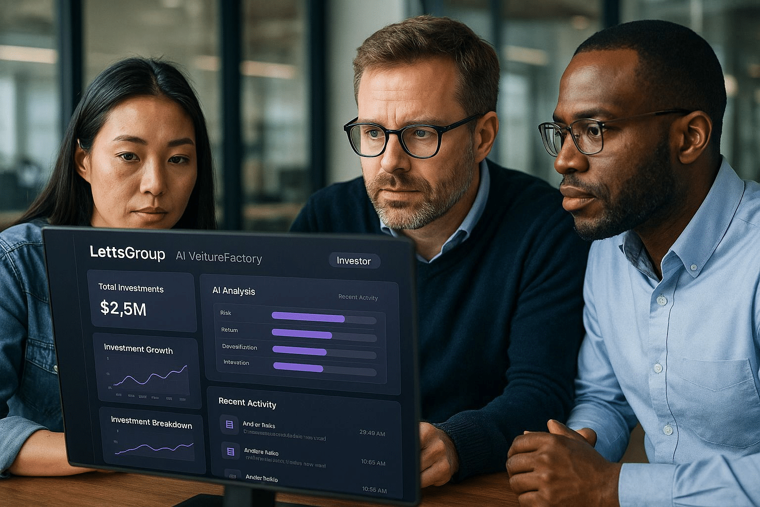 Investors Working with LettsGroup's new Investor Dashboard