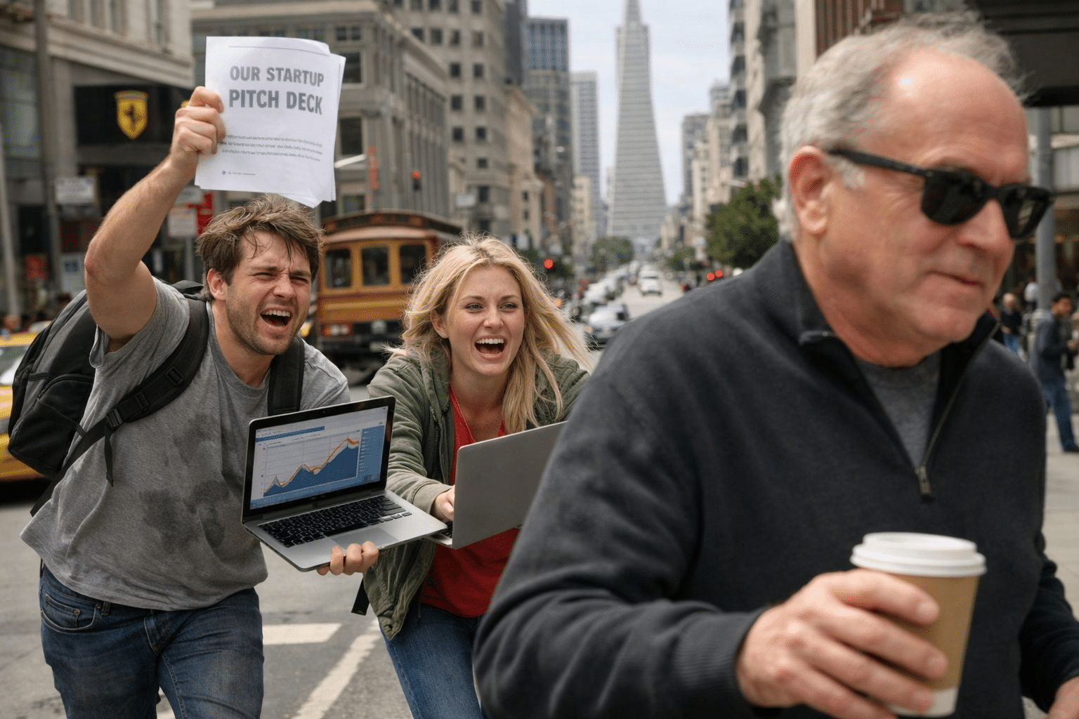 Two Early Stage Startup Founders Chasing a Well Known Silicon Valley Investor